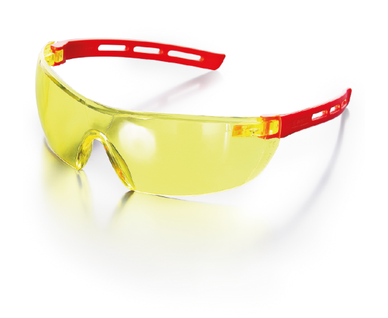 Окуляри захисні Aspect UltraVISION бурштинові SG-0031KN (INEGVA)